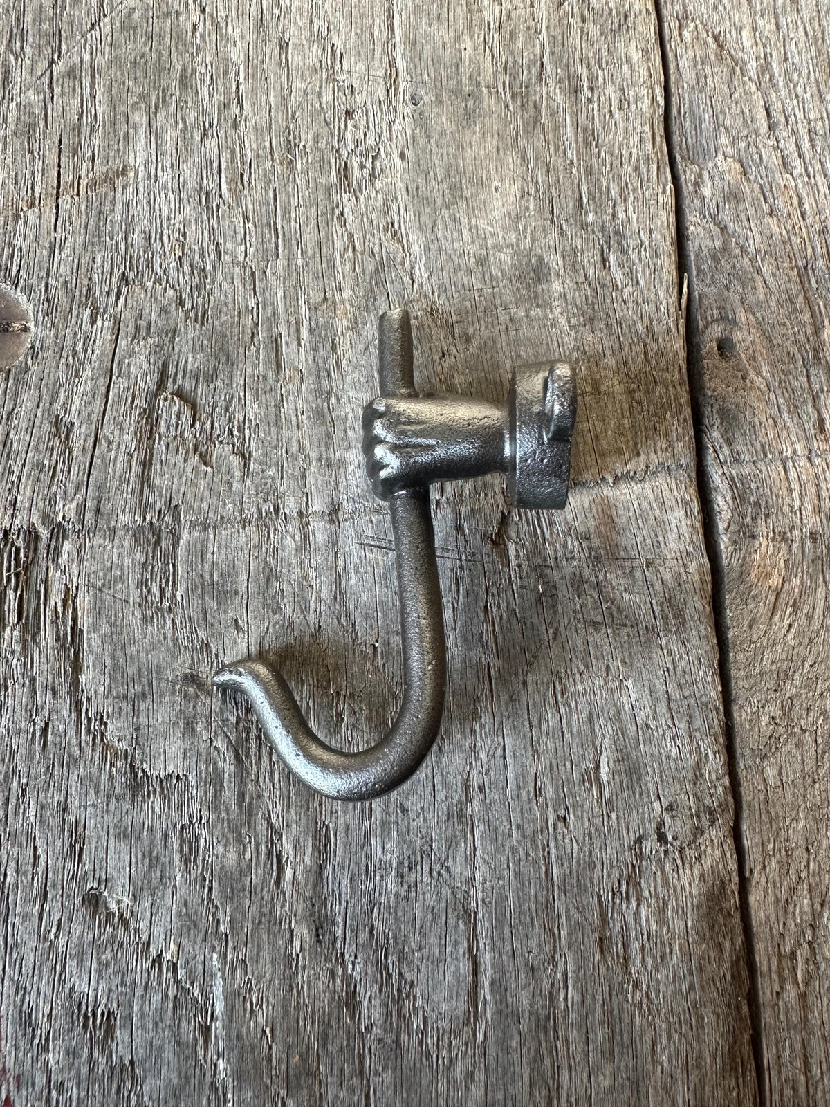 Set Of 3 - Iron Hand Holding Hook - Unique Hanging Hook
