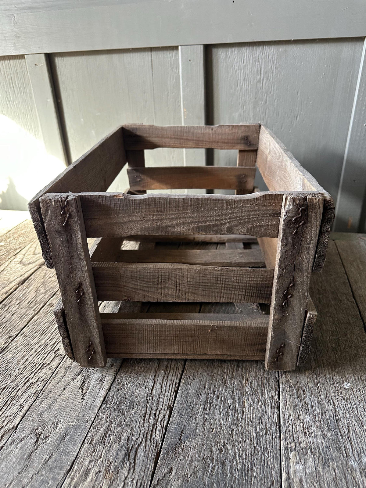 Vintage Wooden Wine Crate "Wein Aus Deutschen Landen" 18x12x10