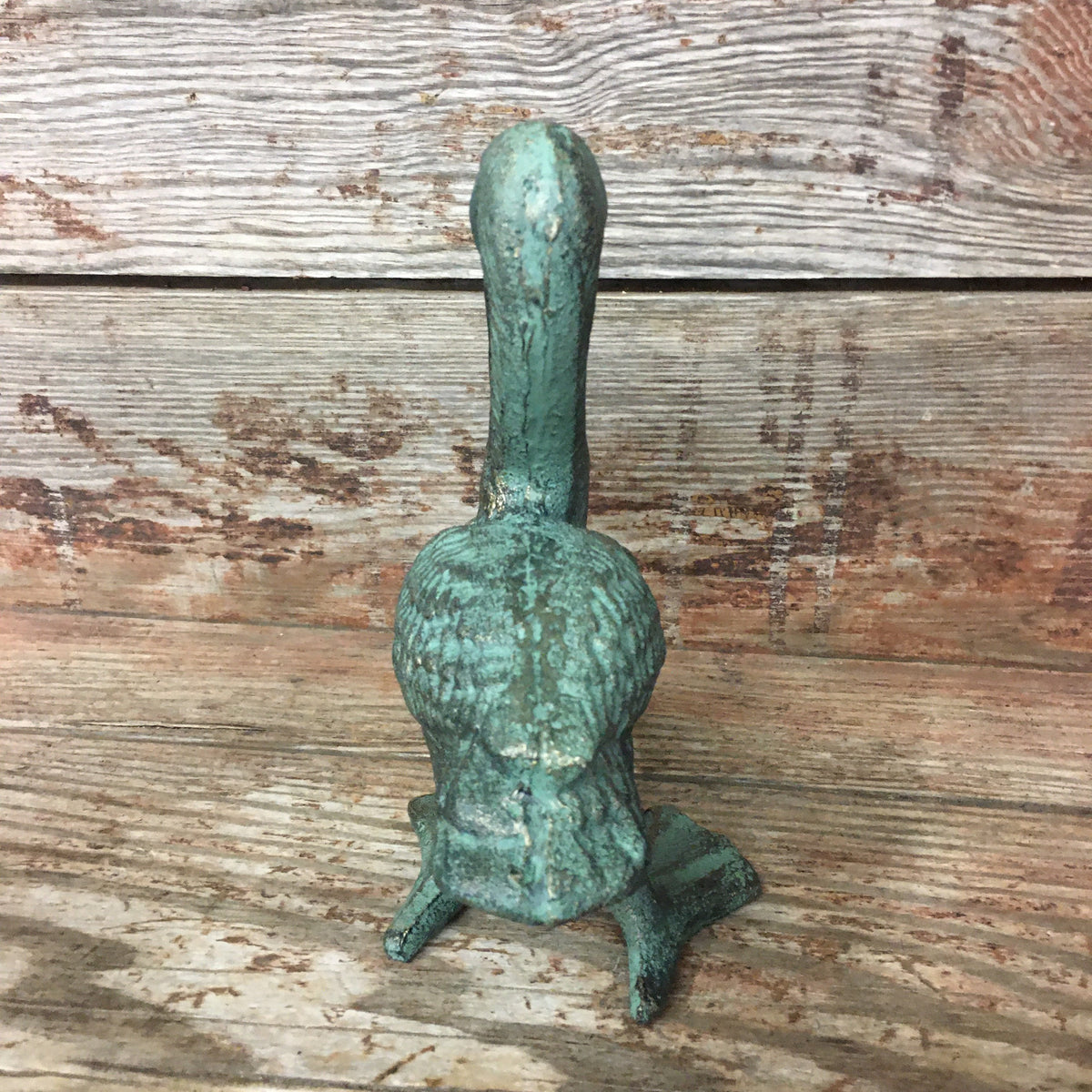 Cast Iron Pelican Statue Lawn Yard Art Bird Beach Nautical Coastal Decor