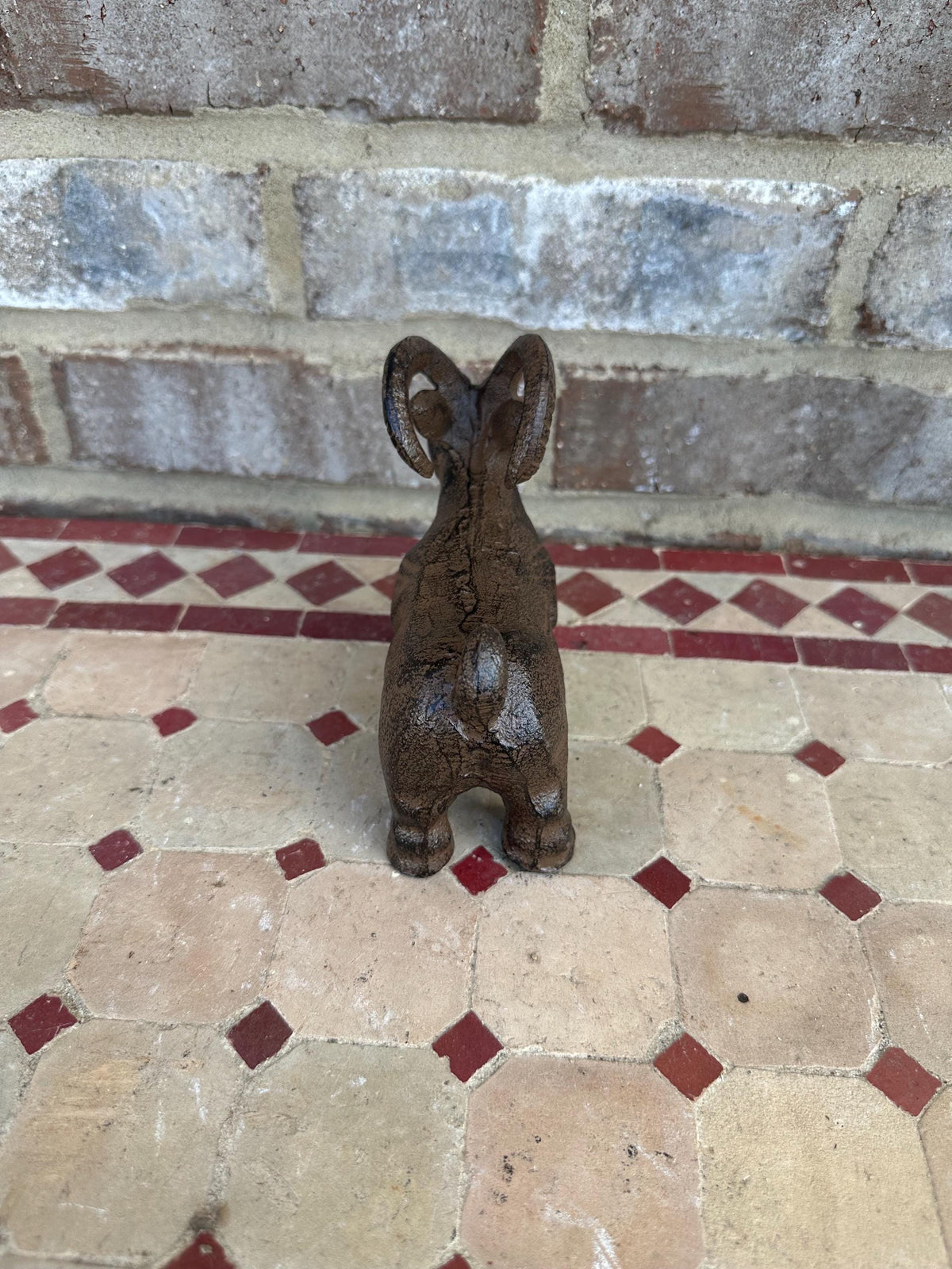 Cast Iron Goat Statue Shelf Art Paperweight Farm Display Ram