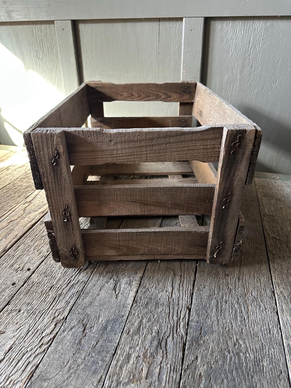 Vintage Wooden Wine Crate "Wein Aus Deutschen Landen" 18x12x10
