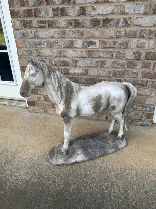 Large 28” Free-Standing Horse Statue